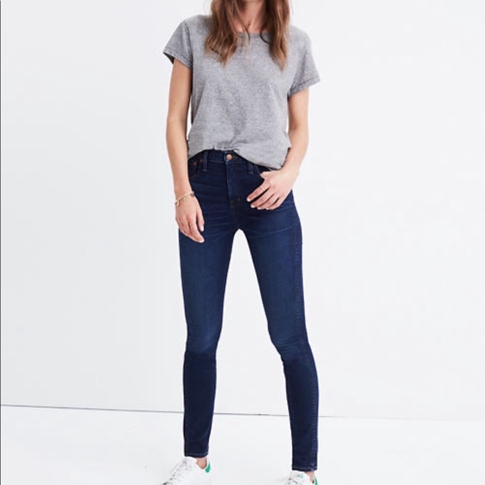 Madewell 10” High Riser Skinny Skinny 25